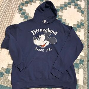Disneyland Navy Blue Mickey Mouse Hoodie